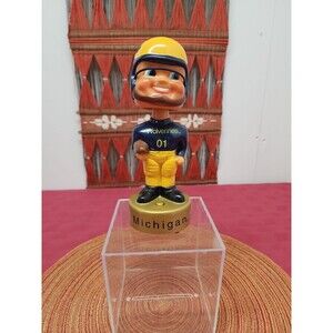Gemmy University Collection University Of Michigan Bobblehead Not Working 2001